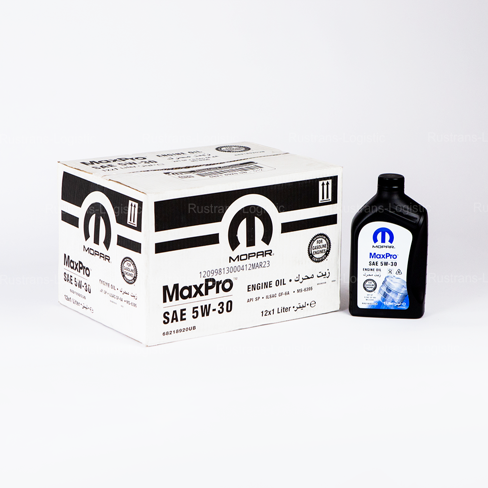 Моторное масло Mopar MaxPro SP 5W-30 / ILSAC GF-6A, MS-6395, бензин, (Оман), (1л)