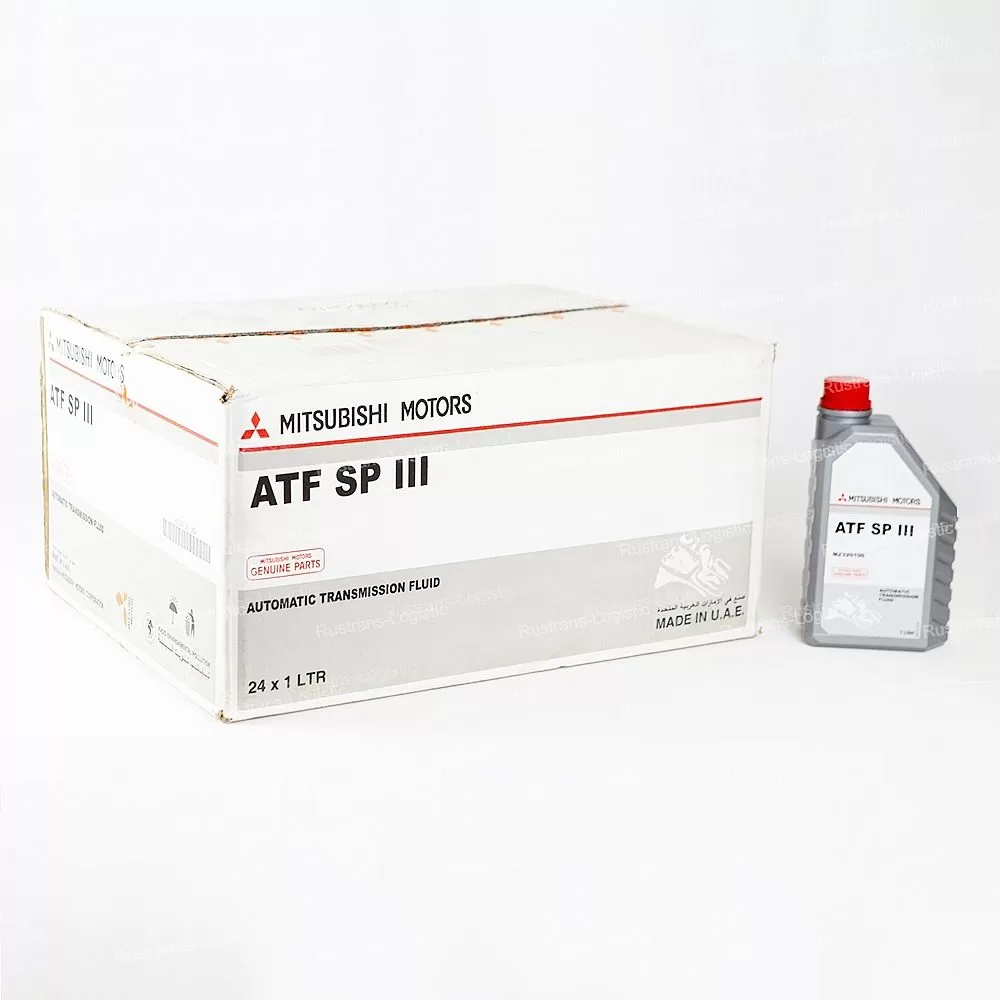 Трансмиссионное масло Mitsubishi ATF SP-III, для АКПП и ГУР, (Дубай), (1л)