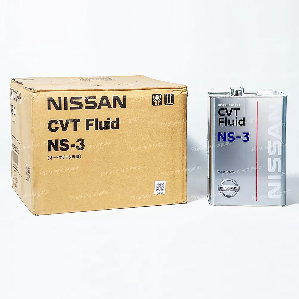 Трансмиссионное масло Nissan CVT Fluid NS-3, для вариаторов, (Япония), (4л)
