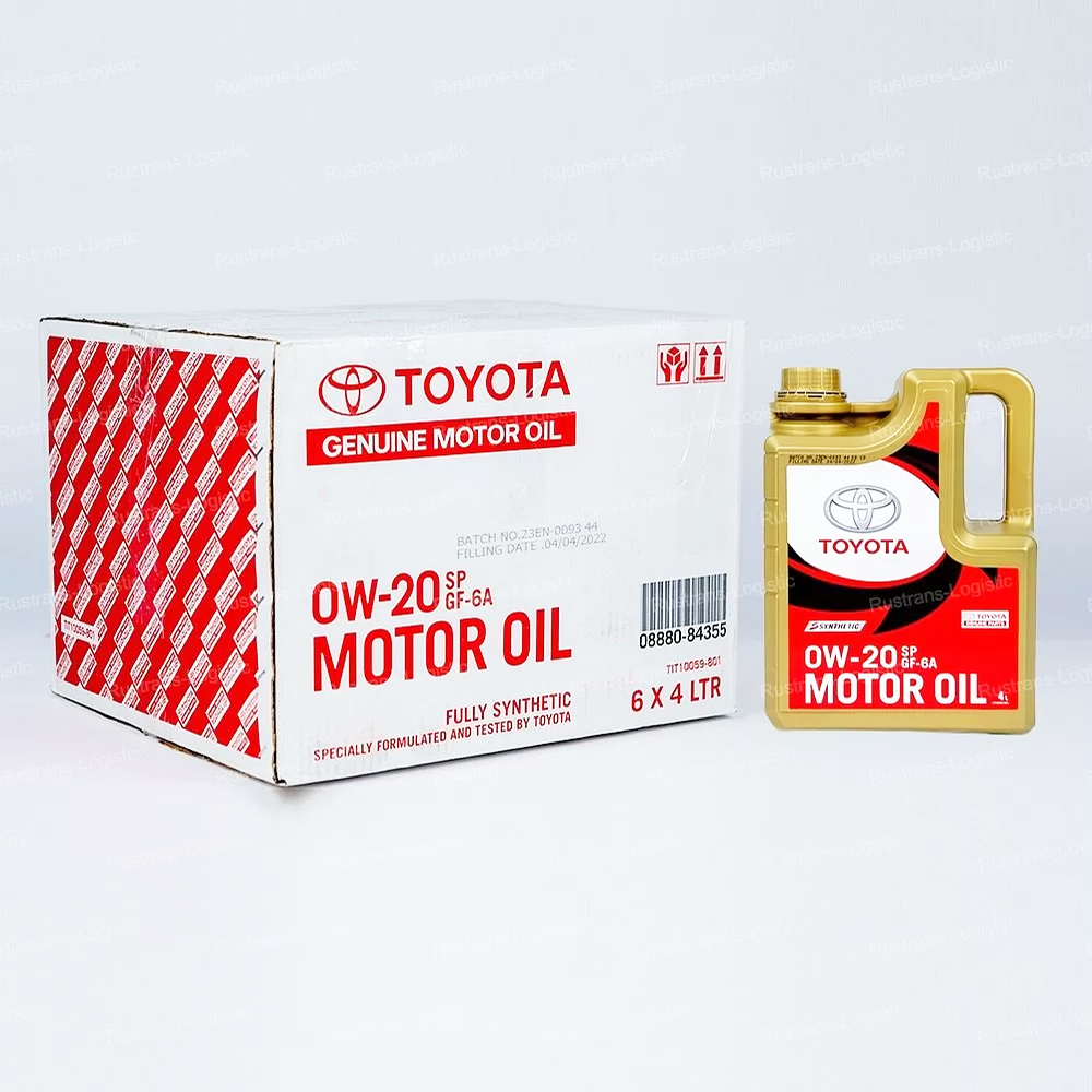 Моторное масло Toyota SP 0W-20 / ILSAC GF-6A, для бенз. двигателей, (Дубай), (4л)