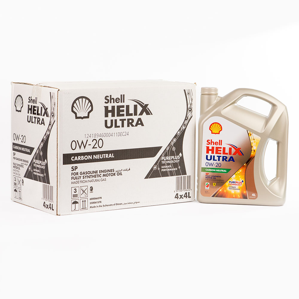 Моторное масло Shell Helix Ultra SP 0W-20 (C5), (Оман), (4л)