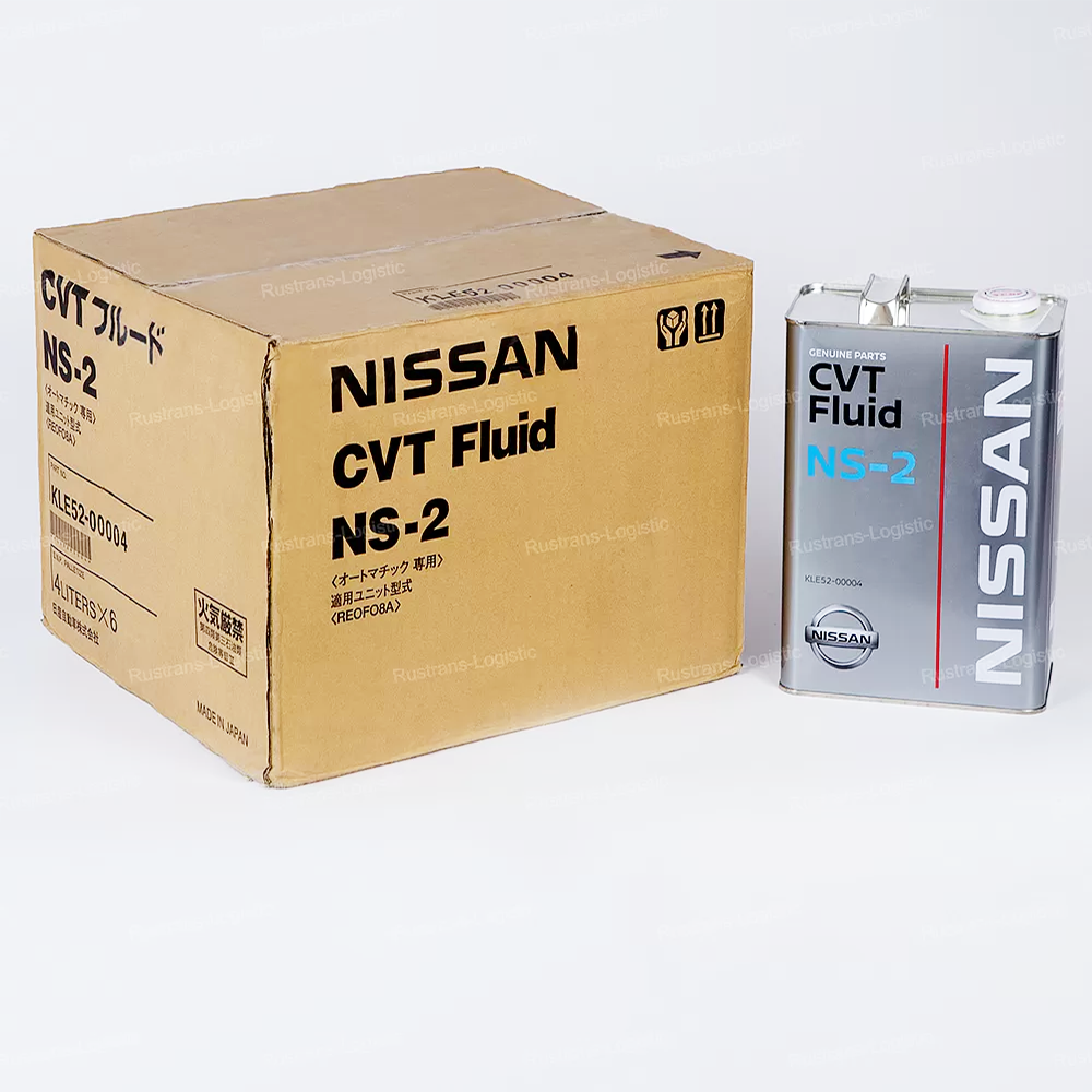 Трансмиссионное масло Nissan CVT Fluid NS-2, для вариаторов, (Япония), (4л)