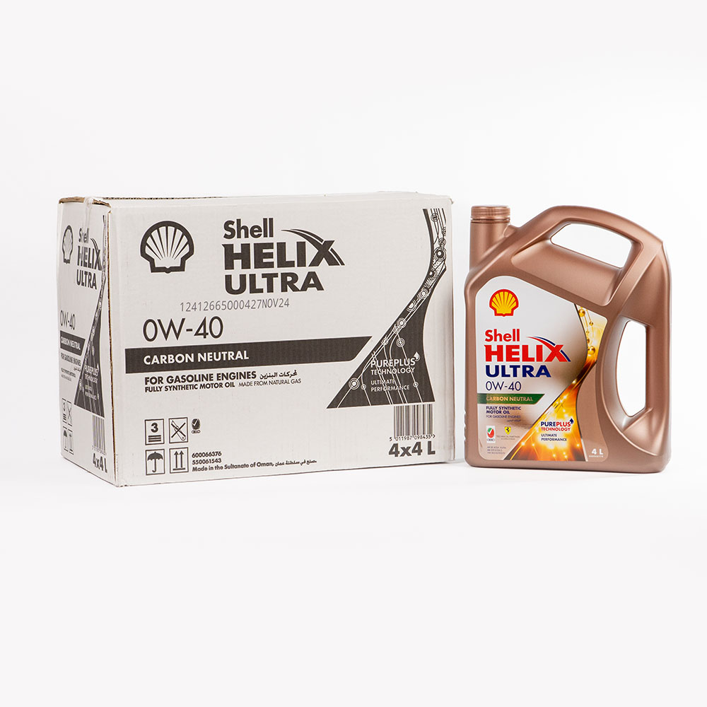 Моторное масло Shell Helix Ultra SP 0W-40 (A3/B4), MB 229.5/226.5, (Оман), (4л)