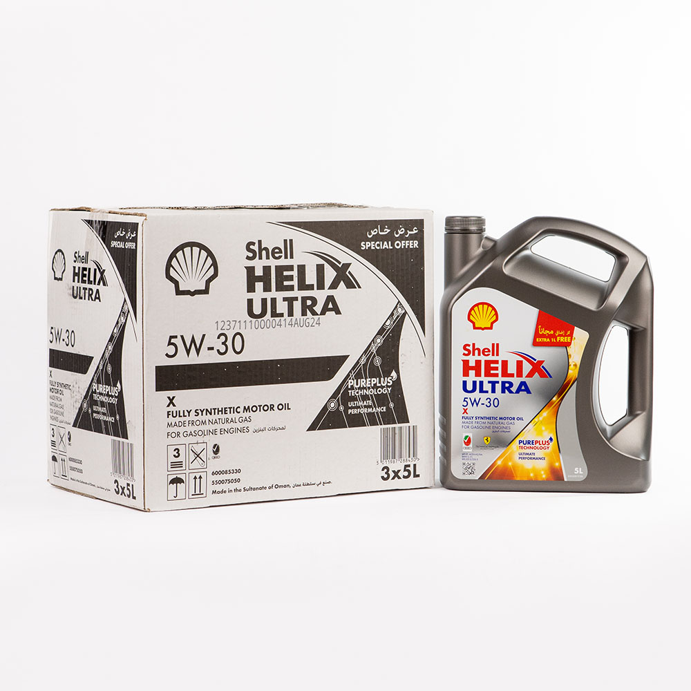 Моторное масло Shell Helix Ultra X SP 5W-30 (A3/B4), BMW LL-01, MB 229.5/226.5, (Оман), (5л)