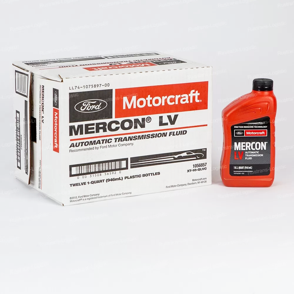 Трансмиссионное масло Ford Motorcraft ATF Mercon LV, для АКПП / ГУР (красный), (США), (0,946л.)
