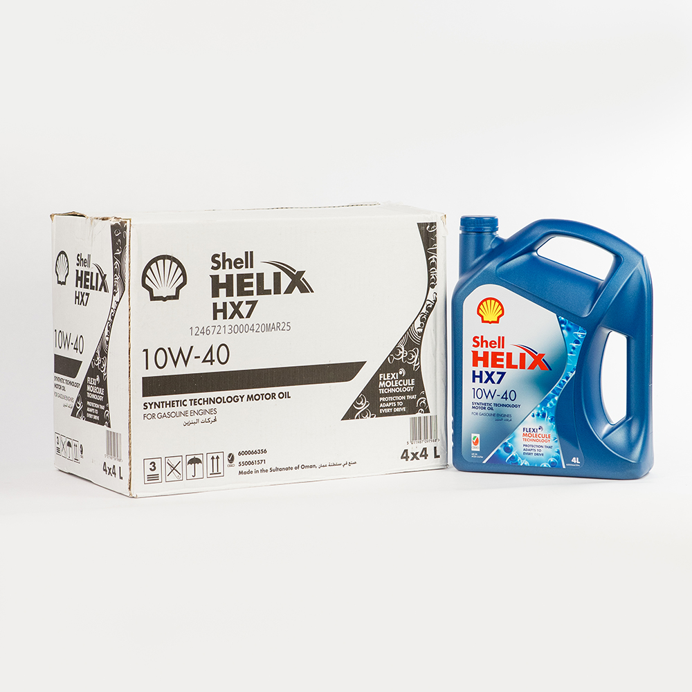 Моторное масло Shell Helix HX7 SP 10W-40 (A3/B4), MB 229.3, (Оман), (4л)