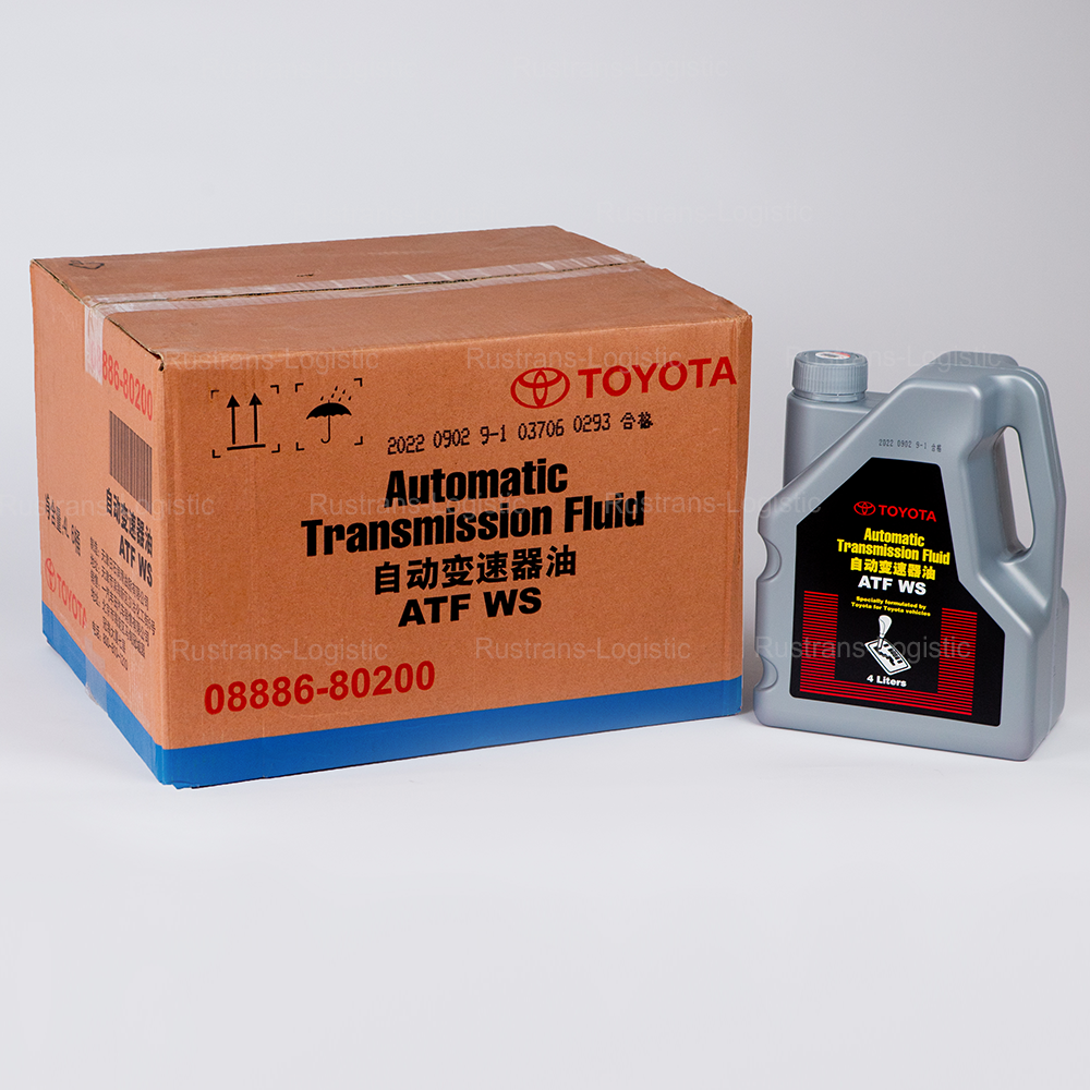 Трансмиссионное масло Toyota ATF WS, для АКПП, (Китай), (4л)