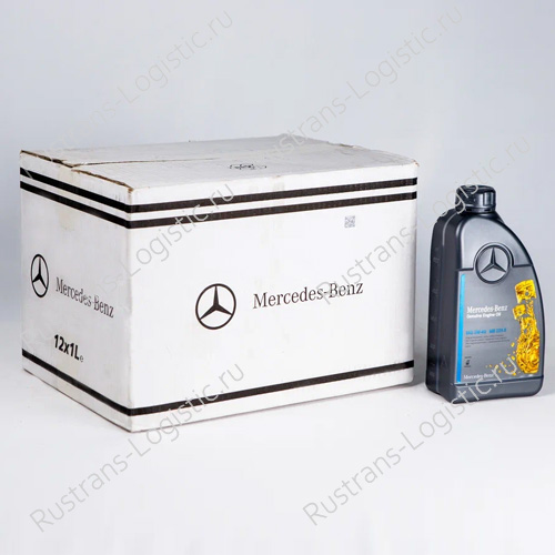 Моторное масло Mercedes-Benz SAE 5W-40 MB 229.5, бензин дизель, (Бельгия), (1л).webp.jpg