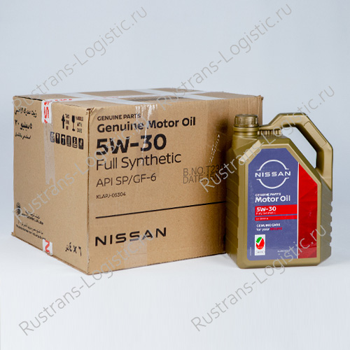 Моторное масло Nissan SAE 5W-30 API SP (4л).jpg