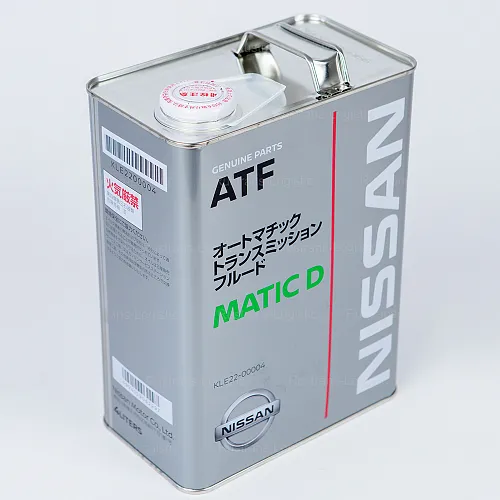 Трансмиссионное масло Nissan ATF Matic D, для АКПП, (Япония), (4л)_17