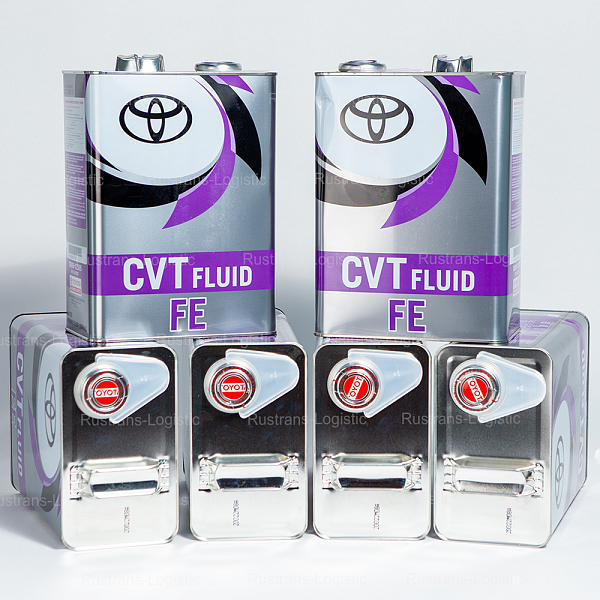 Трансмиссионное масло Toyota CVTF FE, для вариаторов, (Япония), (4л)