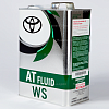 Трансмиссионное масло Toyota ATF WS, для АКПП, (Таиланд), (4л)