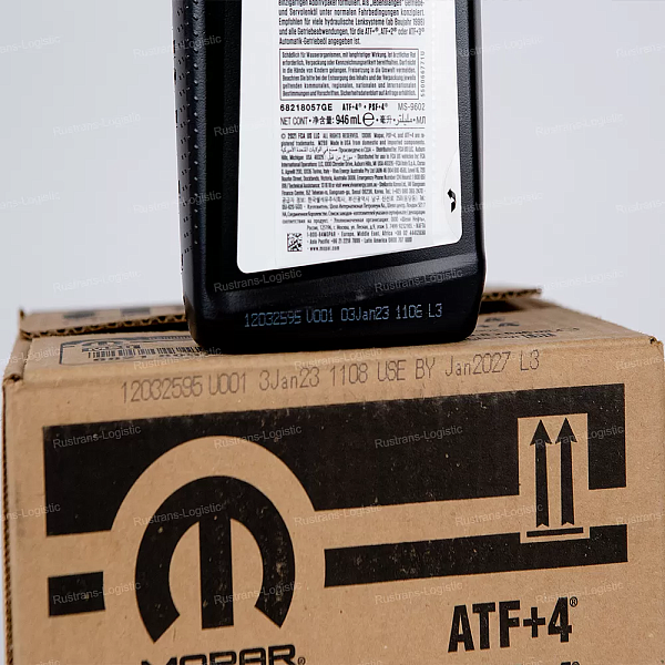 Трансмиссионное масло Mopar ATF+4 / PSF+4, для АКПП / ГУР, (США), (1л)
