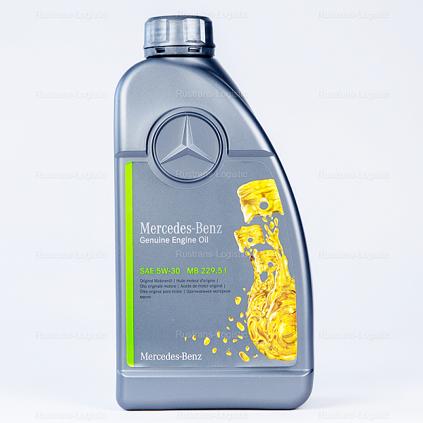 Моторное масло Mercedes-Benz 5W-30 / MB 229.51, бензин/дизель, (Бельгия), (1л.)