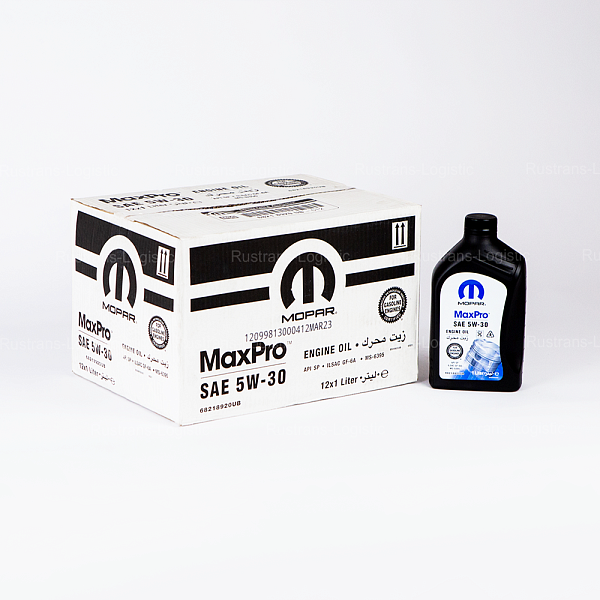 Моторное масло Mopar MaxPro SP 5W-30 / ILSAC GF-6A, MS-6395, бензин, (Оман), (1л)