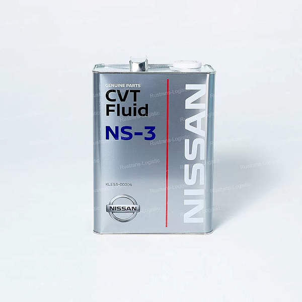Трансмиссионное масло Nissan CVT Fluid NS-3, для вариаторов, (Япония), (4л)