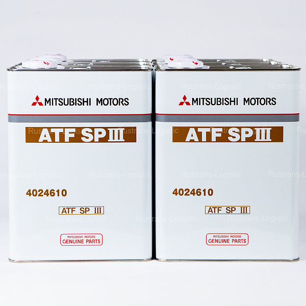 Трансмиссионное масло Mitsubishi ATF SP-III, для АКПП и ГУР, (Япония), (4л)
