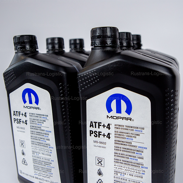 Трансмиссионное масло Mopar ATF+4 / PSF+4, для АКПП / ГУР, (США), (1л)