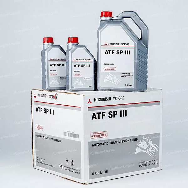 Трансмиссионное масло Mitsubishi ATF SP-III, для АКПП и ГУР, (Дубай), (1л)