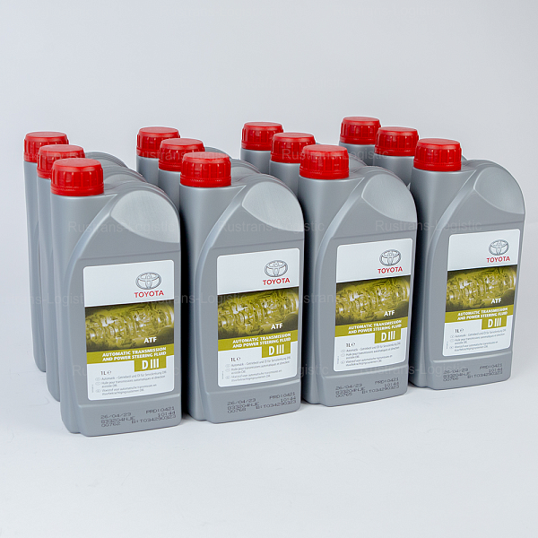 Трансмиссионное масло Toyota ATF Dexron III, для АКПП / ГУР, (Бельгия), (1л)