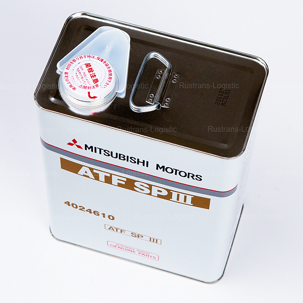 Трансмиссионное масло Mitsubishi ATF SP-III, для АКПП и ГУР, (Япония), (4л)