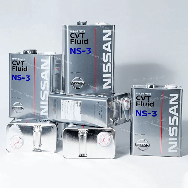 Трансмиссионное масло Nissan CVT Fluid NS-3, для вариаторов, (Япония), (4л)