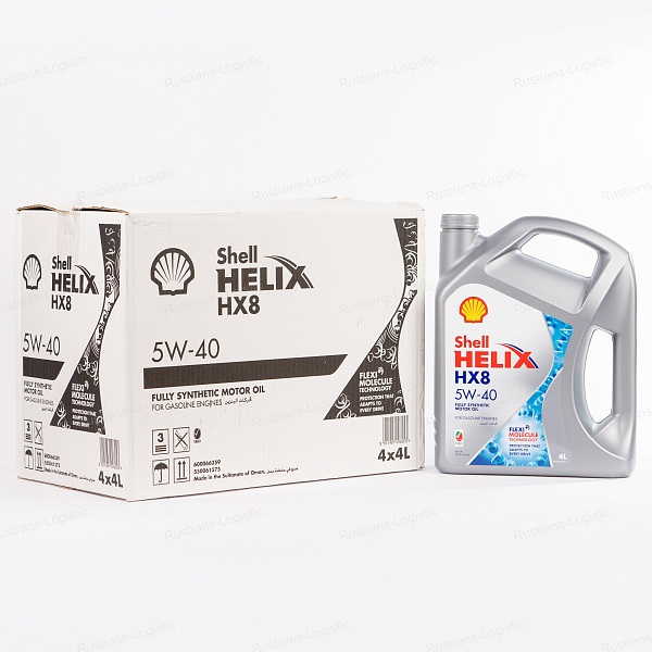 Моторное масло Shell Helix HX8 SP 5W-40 (A3/B4), MB 229.3, (Оман), (4л)