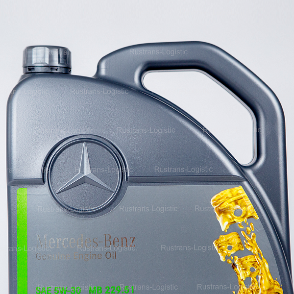 Моторное масло Mercedes-Benz 5W-30 / MB 229.51, бензин/дизель, (Бельгия), (5л)