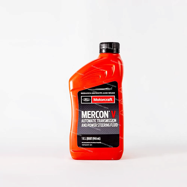 Трансмиссионное масло Ford Motorcraft ATF Mercon V, для АКПП / ГУР (красный), (США), (0,946л)