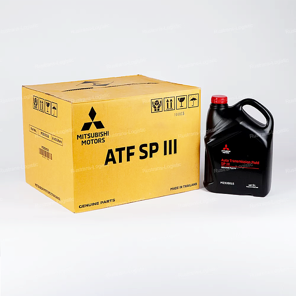 Трансмиссионное масло Mitsubishi ATF SP-III, для АКПП и ГУР, (Таиланд), (5л)