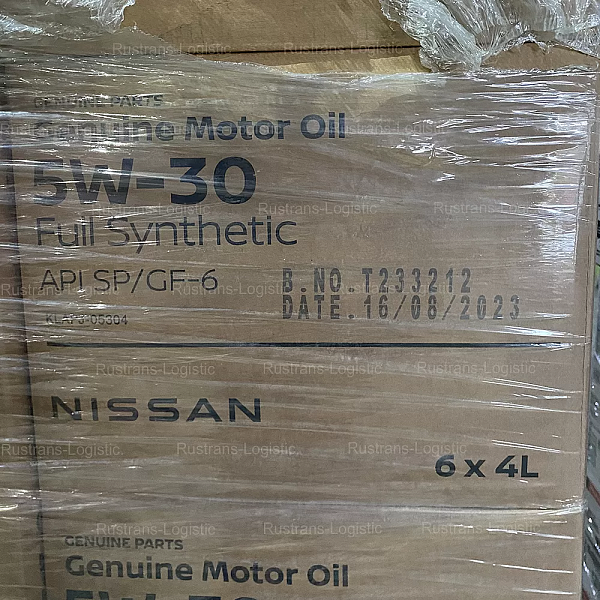 Моторное масло Nissan SP 5W-30 / ILSAC GF-6, для бенз. двигателей, (Дубай), (1л)