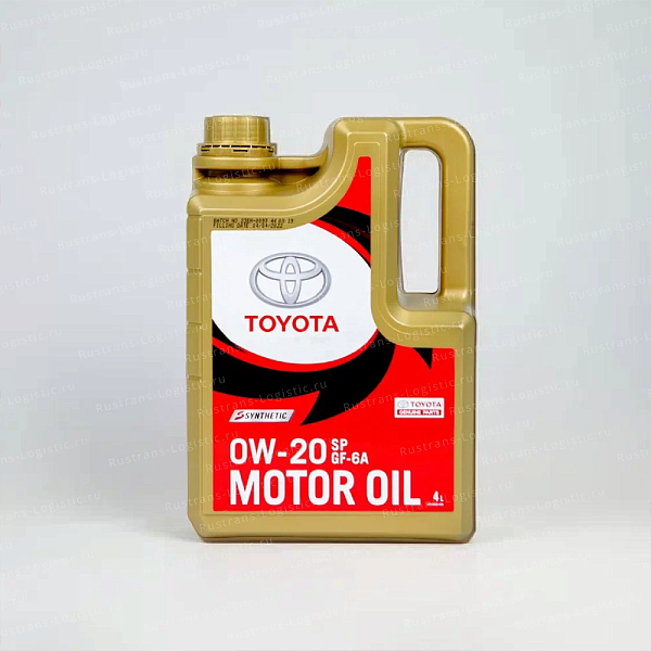 Моторное масло Toyota SP 0W-20 / ILSAC GF-6A, для бенз. двигателей, (Дубай), (4л)