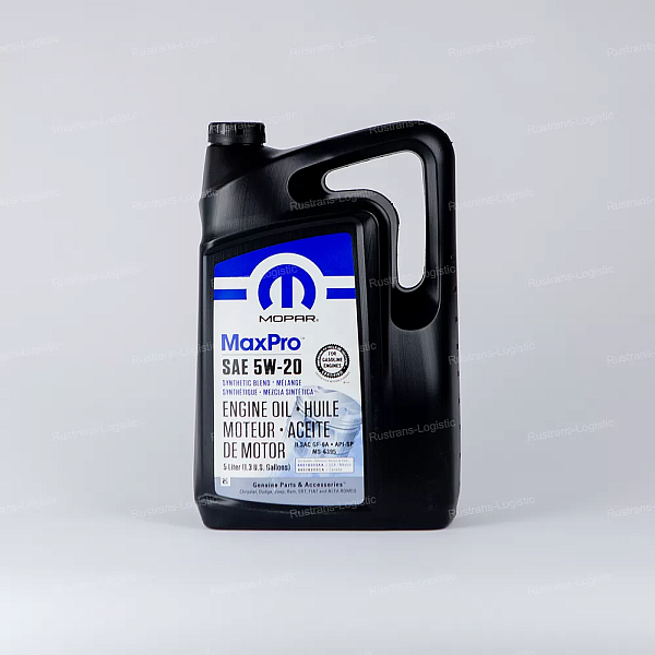 Моторное масло Mopar MaxPro SP 5W-20 / ILSAC GF-6A, MS-6395, бензин, (США), (5л)