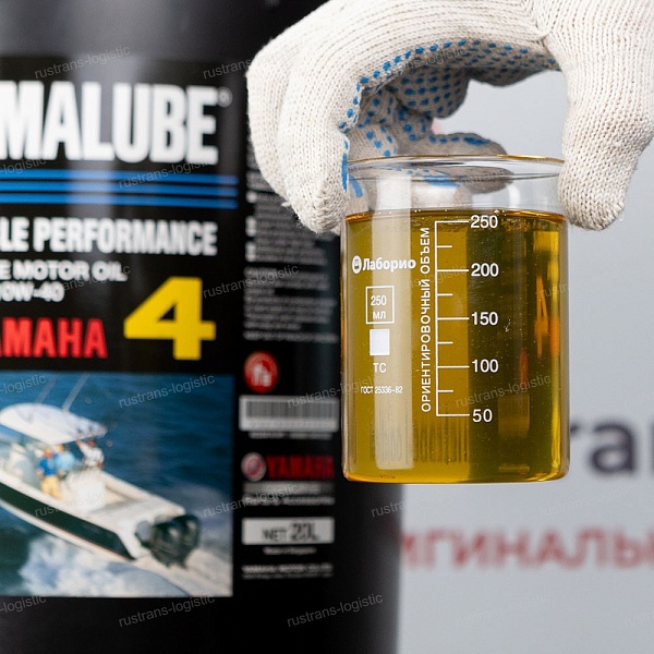 Моторное масло YAMALUBE 4Т SJ 10W-40, для 4-такт. лодочных моторов 4 Stroke, (Сингапур), (20л)