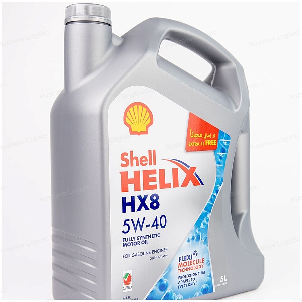 Моторное масло Shell Helix HX8 SP 5W-40 (A3/B4), MB 229.3, (Оман), (5л)