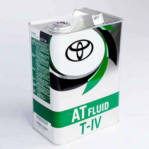 Трансмиссионное масло Toyota ATF Type T-IV, для АКПП (Таиланд), (4л)