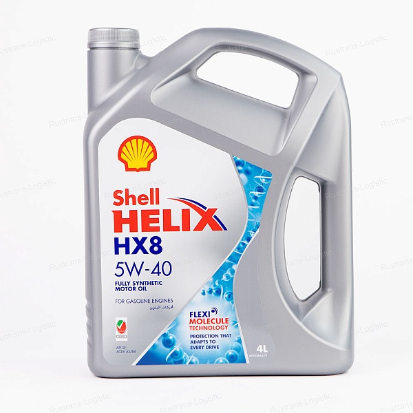 Моторное масло Shell Helix HX8 SP 5W-40 (A3/B4), MB 229.3, (Оман), (4л)