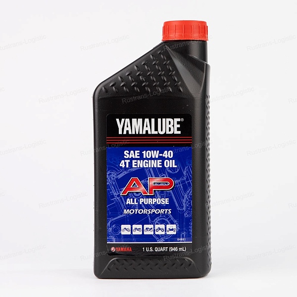 Моторное масло YAMALUBE 4Т SJ 10W-40, для 4-такт. моторов 4 Stroke, (США), (1л)