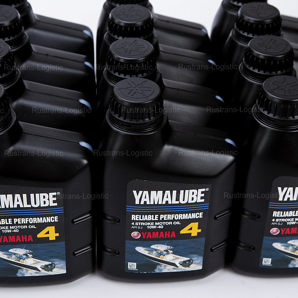 Моторное масло YAMALUBE 4Т SJ 10W-40, для 4-такт. лодочных моторов 4 Stroke, (Сингапур), (1л) 