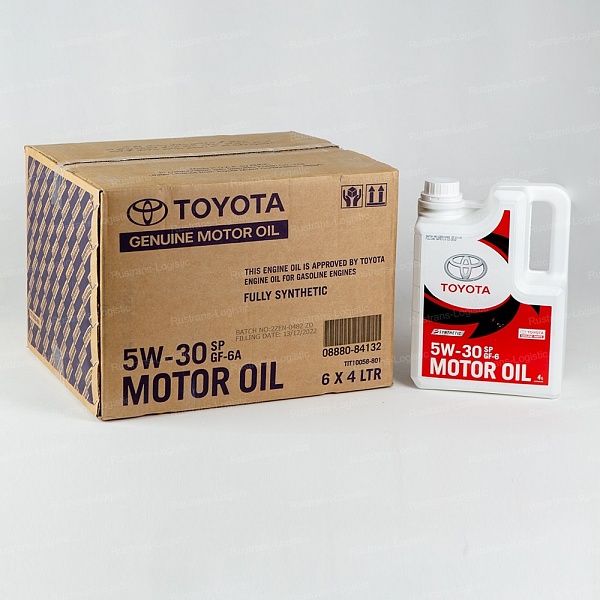 Моторное масло Toyota SP 5W-30 / ILSAC GF-6A, для бенз. двигателей, (Дубай), (4л)