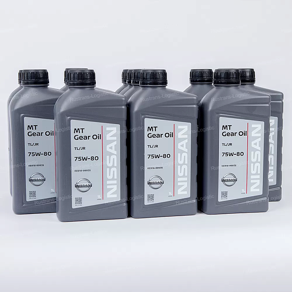 Трансмиссионное масло Nissan GEAR OIL TL/JR 75W-80, для МКПП, (Европа), (1л)