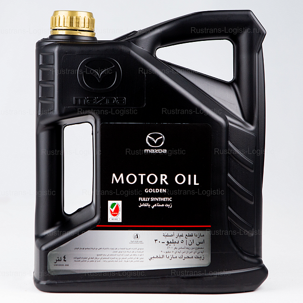 Моторное масло Mazda "GOLDEN" SN 5W-30 / ILSAC GF-5, для бенз. двигателей, (Дубай), (4л)