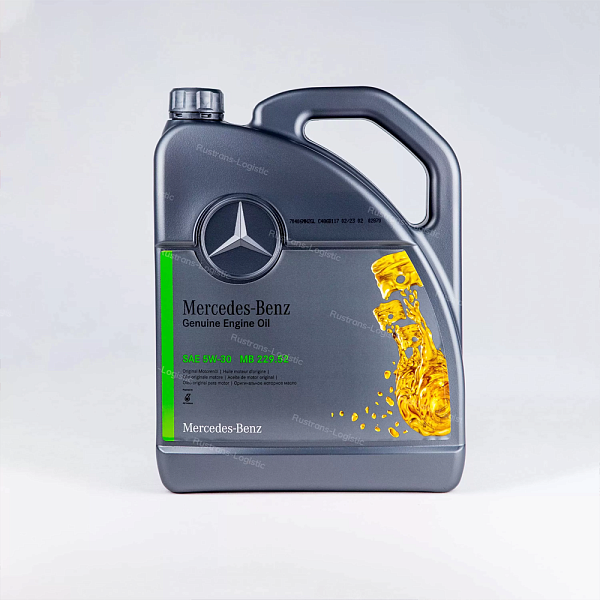 Моторное масло Mercedes-Benz 5W-30 / MB 229.52, бензин/дизель, (Бельгия), (5л.)