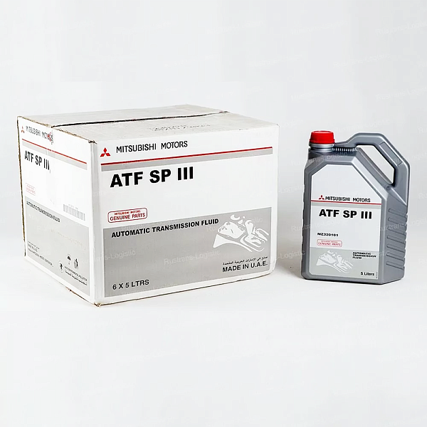 Трансмиссионное масло Mitsubishi ATF SP-III, для АКПП и ГУР, (Дубай), (5л)