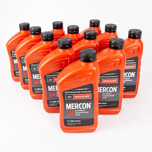 Трансмиссионное масло Ford Motorcraft ATF Mercon LV, для АКПП / ГУР (красный), (США), (0,946л.)
