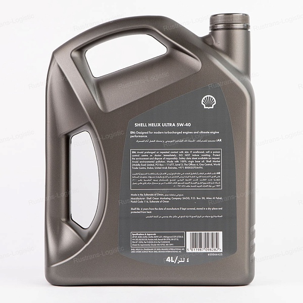 Моторное масло Shell Helix Ultra SP 5W-40 (A3/B4), BMW LL-01, MB 229.5/226.5, (Оман), (4л)