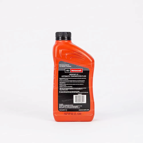 Трансмиссионное масло Ford Motorcraft ATF Mercon LV, для АКПП / ГУР (красный), (США), (0,946л.)