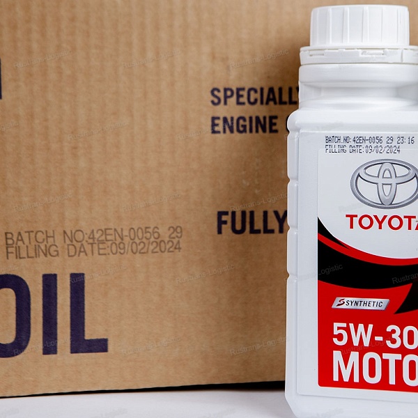 Моторное масло Toyota SP 5W-30 / ILSAC GF-6A, для бенз. двигателей, (Дубай), (1л)
