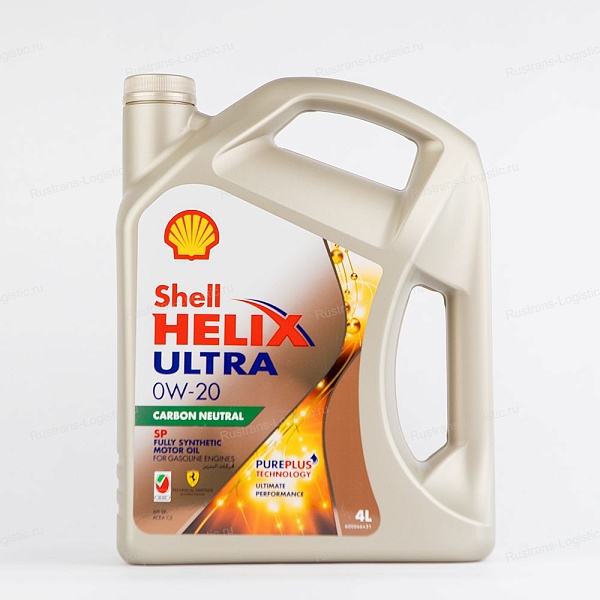 Моторное масло Shell Helix Ultra SP 0W-20 (C5), (Оман), (4л)