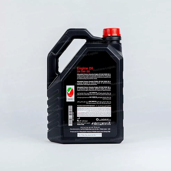 Моторное масло Mitsubishi SN 5W-30 / ILSAC GF-5, для бенз. двигателей, (Дубай), (4л)